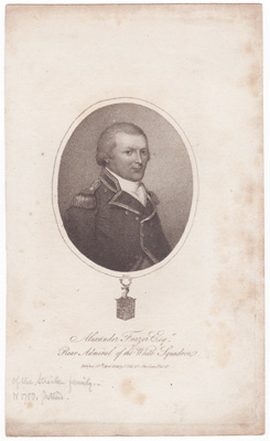 Alexander Frazer, Esq.
Rear Admiral of the White Squadron 
